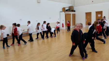 First PE lesson of the academic year